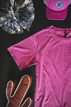 THE GROUPIE TOP - PINK WASH