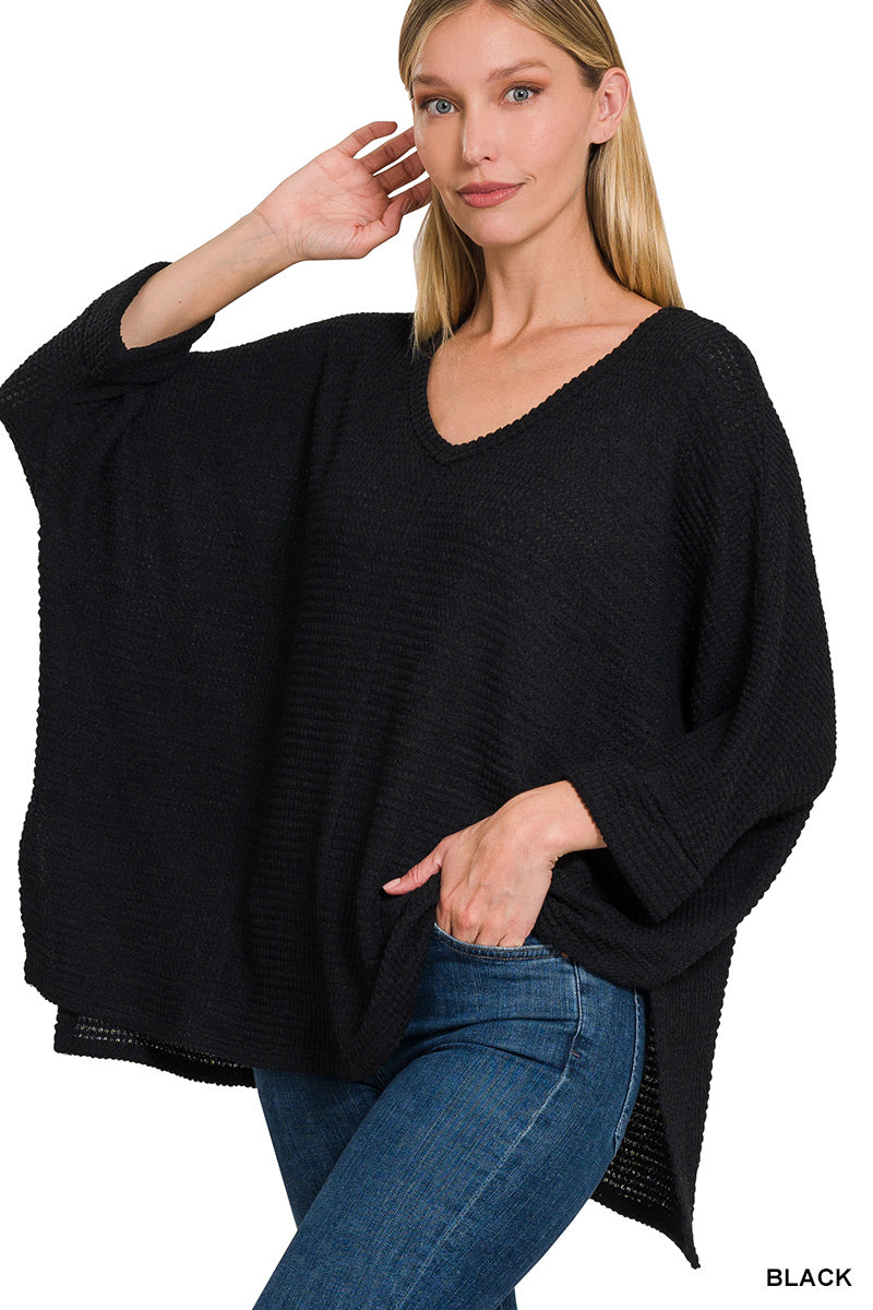TRAIL BLAZER SWEATER - BLACK