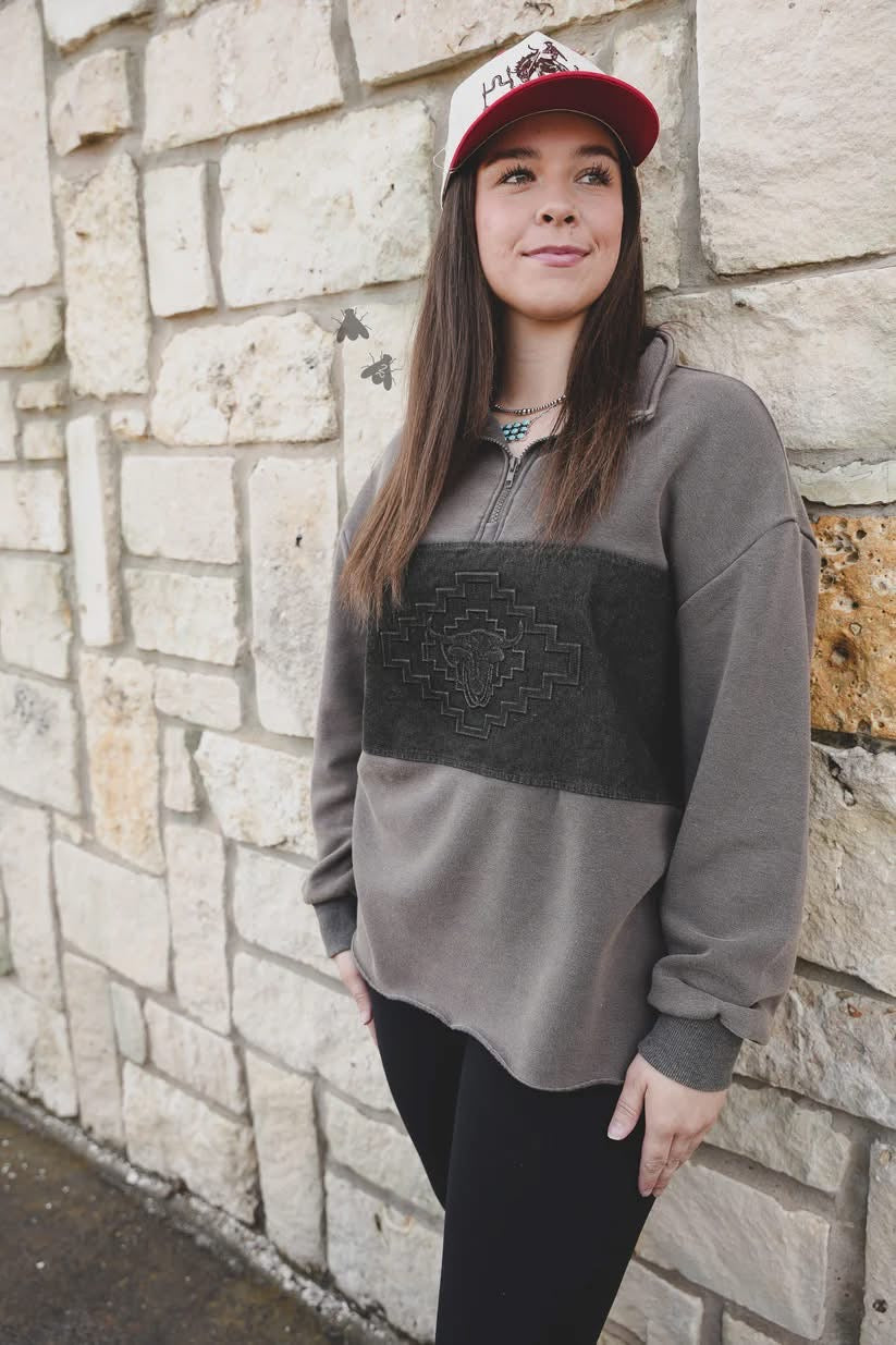 AZTEC DOUBLE TAKE PULLOVER