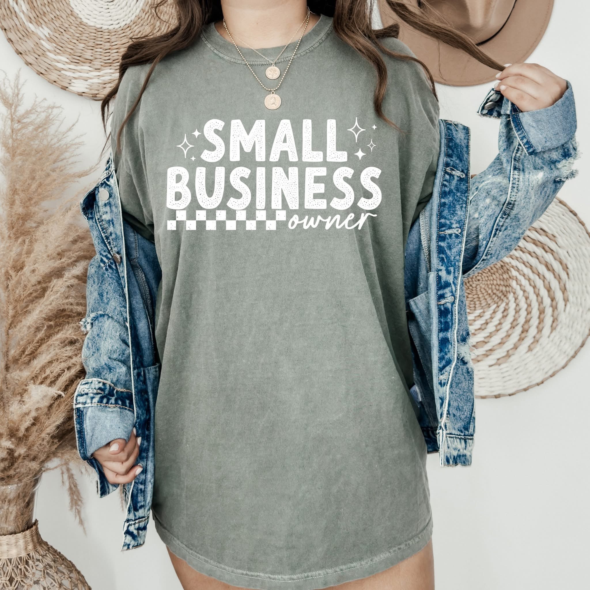 SMALL BUSINESS OWNER GRAPHIC SHIRT OR SWEATSHIRT