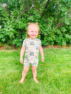 BBB Farm Ribbed Bamboo Short Set