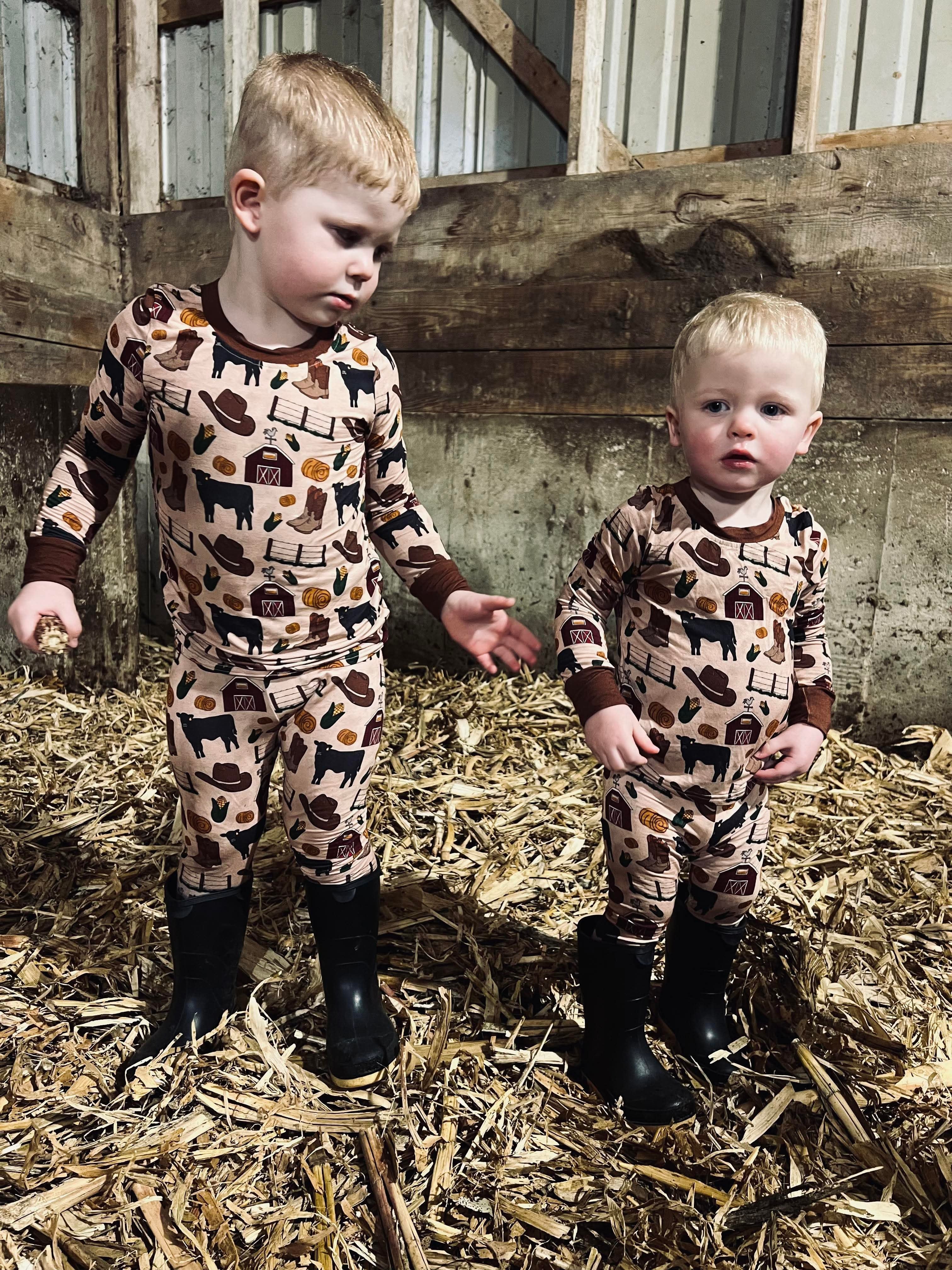 EXCLUSIVE BEEF RANCHIN’ BAMBOO TWO PIECE SET