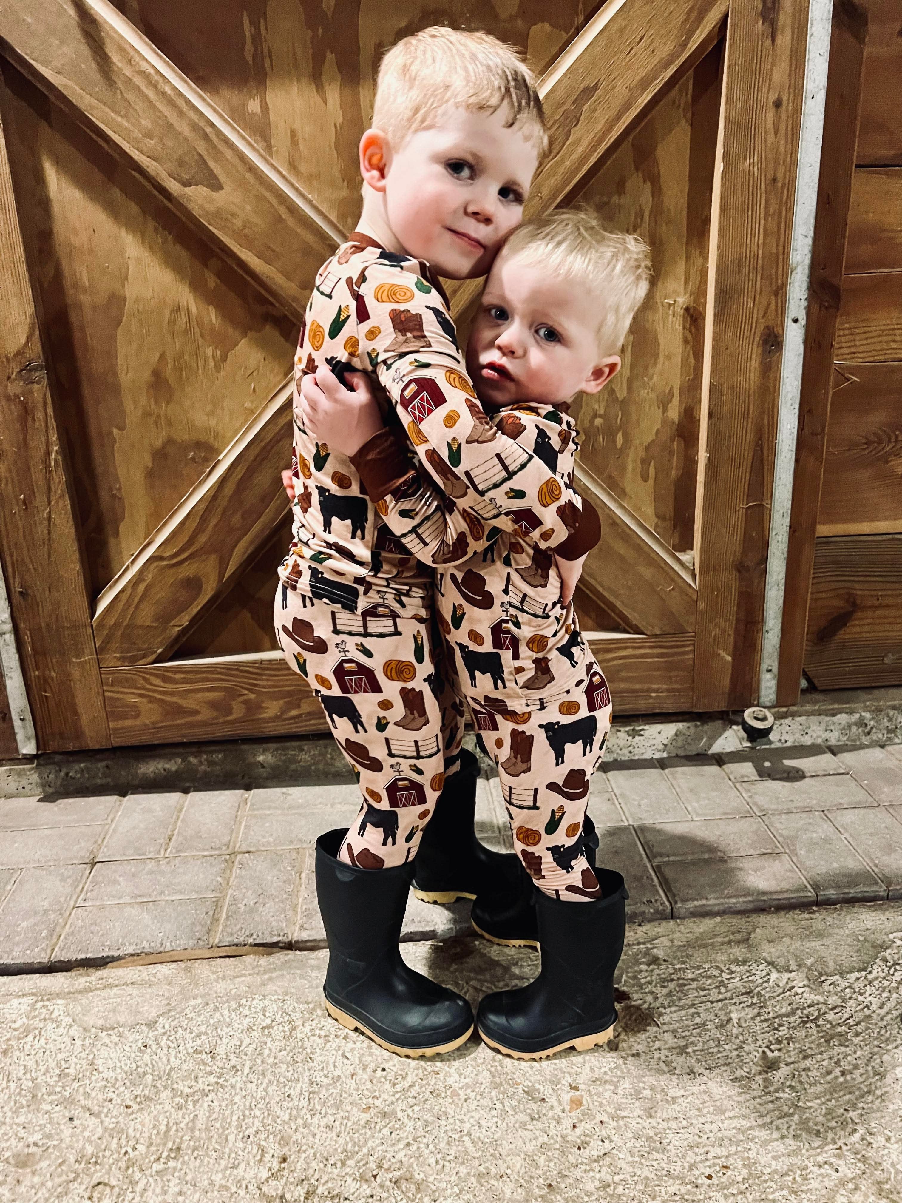 EXCLUSIVE BEEF RANCHIN’ BAMBOO TWO PIECE SET