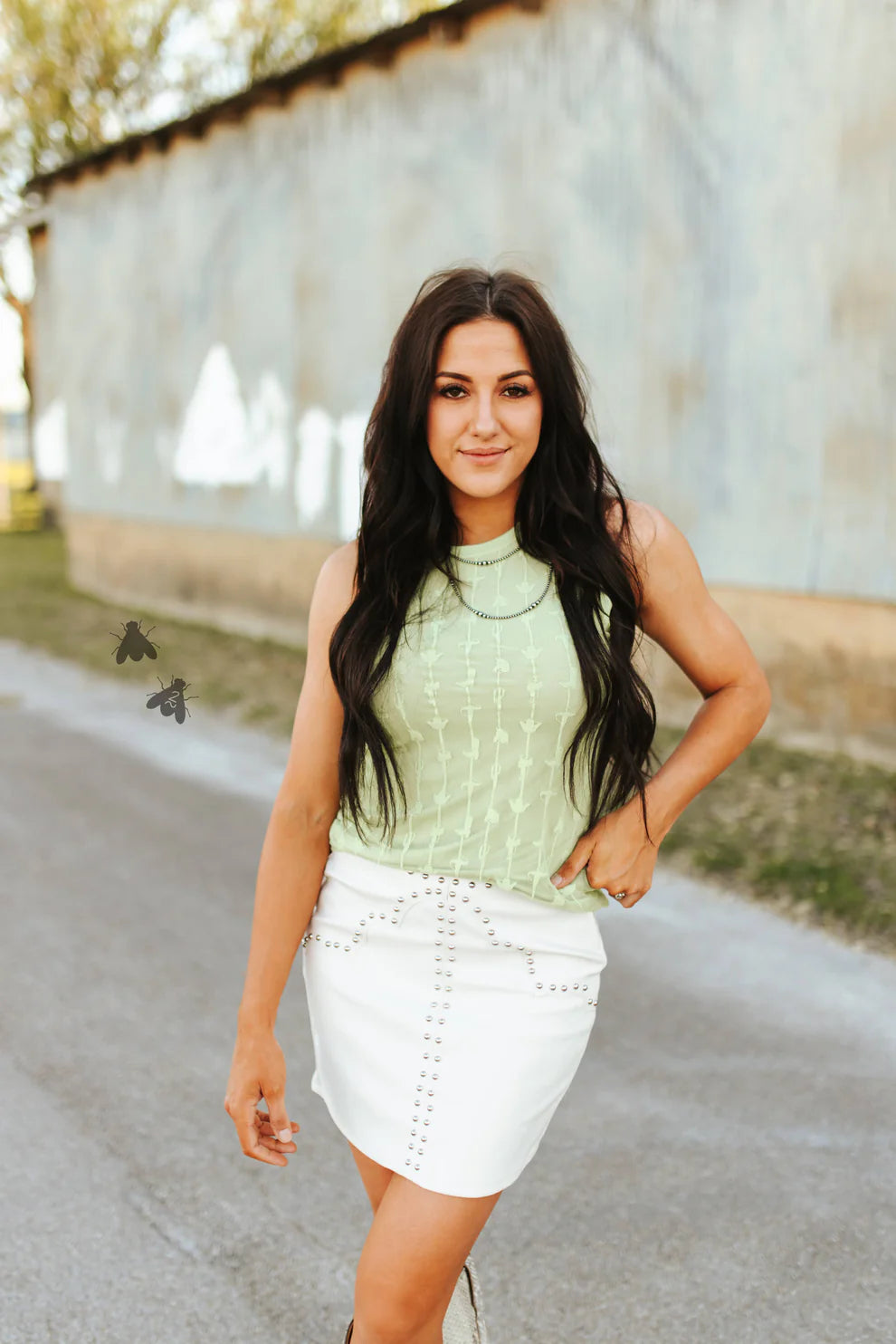 MY LADY LACE - DUSTY LIME