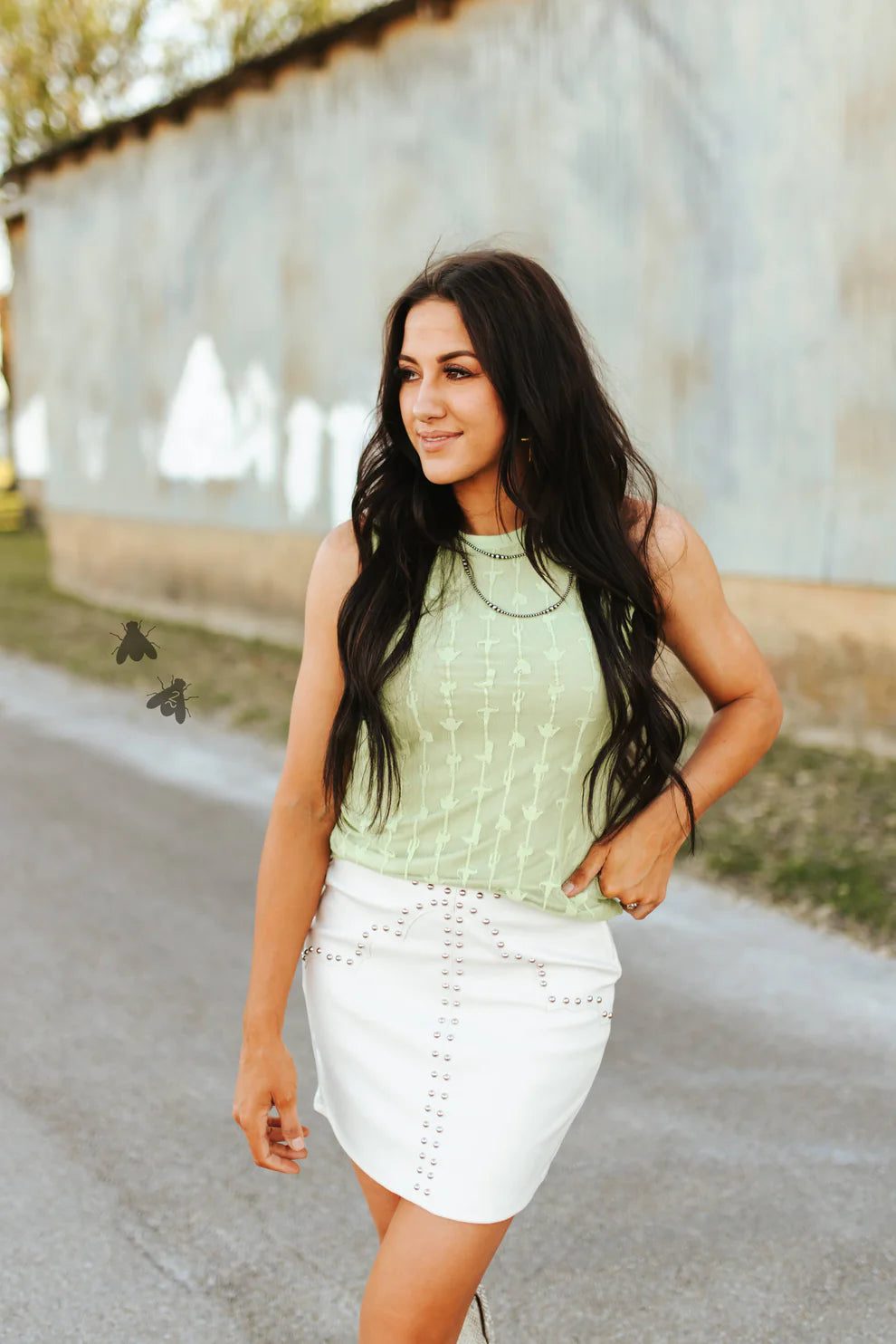 MY LADY LACE - DUSTY LIME