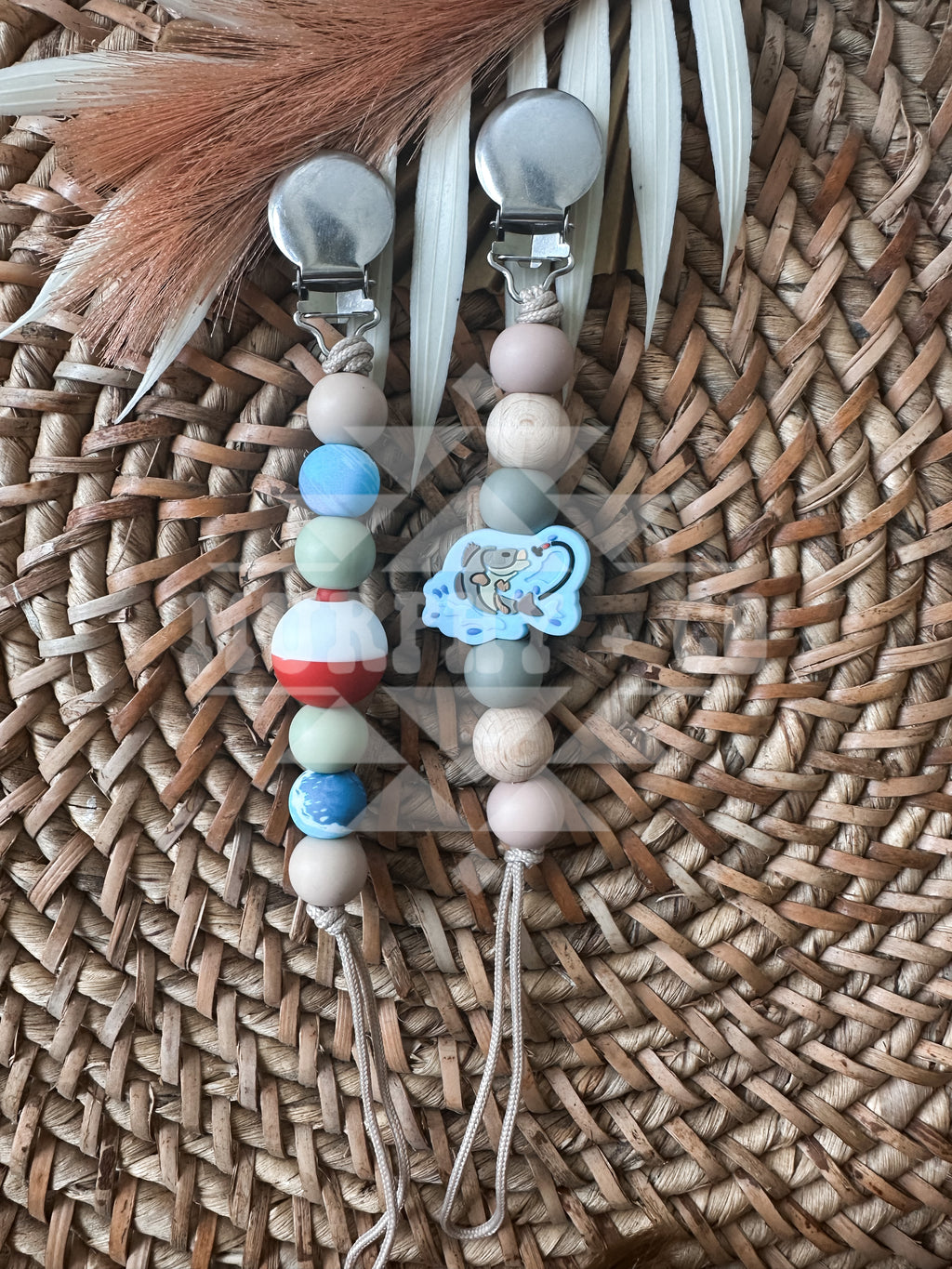 LARGE MOUTH BASS TEETHER SET