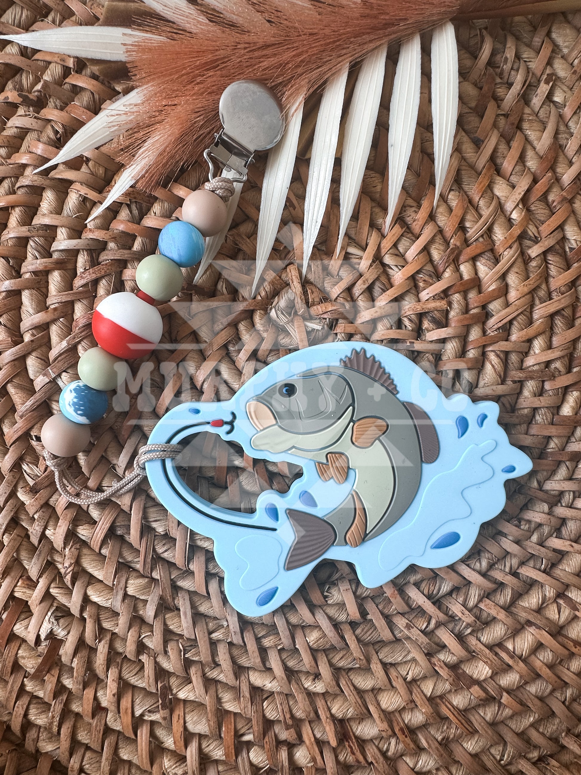 LARGE MOUTH BASS TEETHER SET