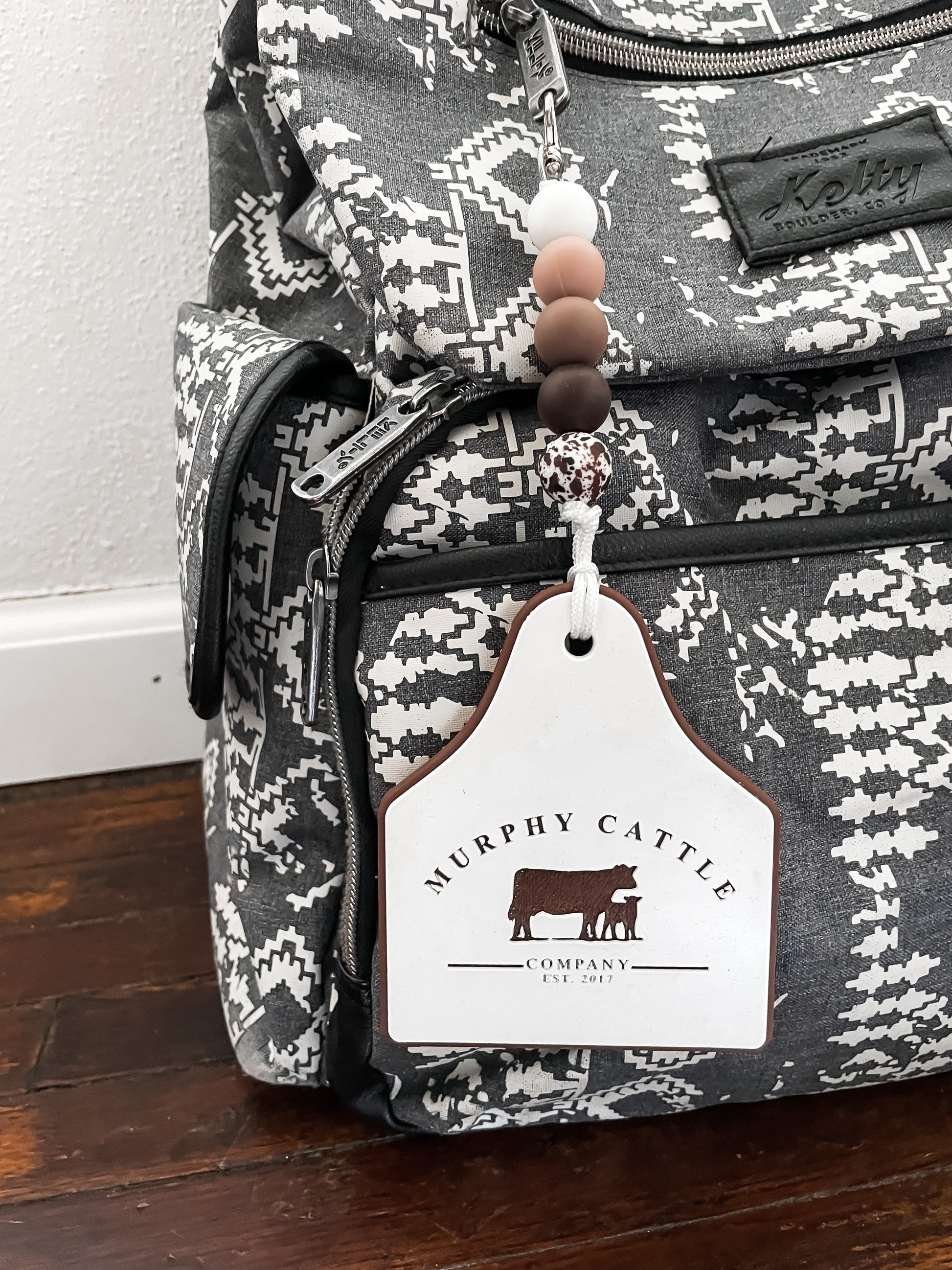 PERSONALIZED CATTLE TAG TEETHER *PLEASE READ DESCRIPTION*
