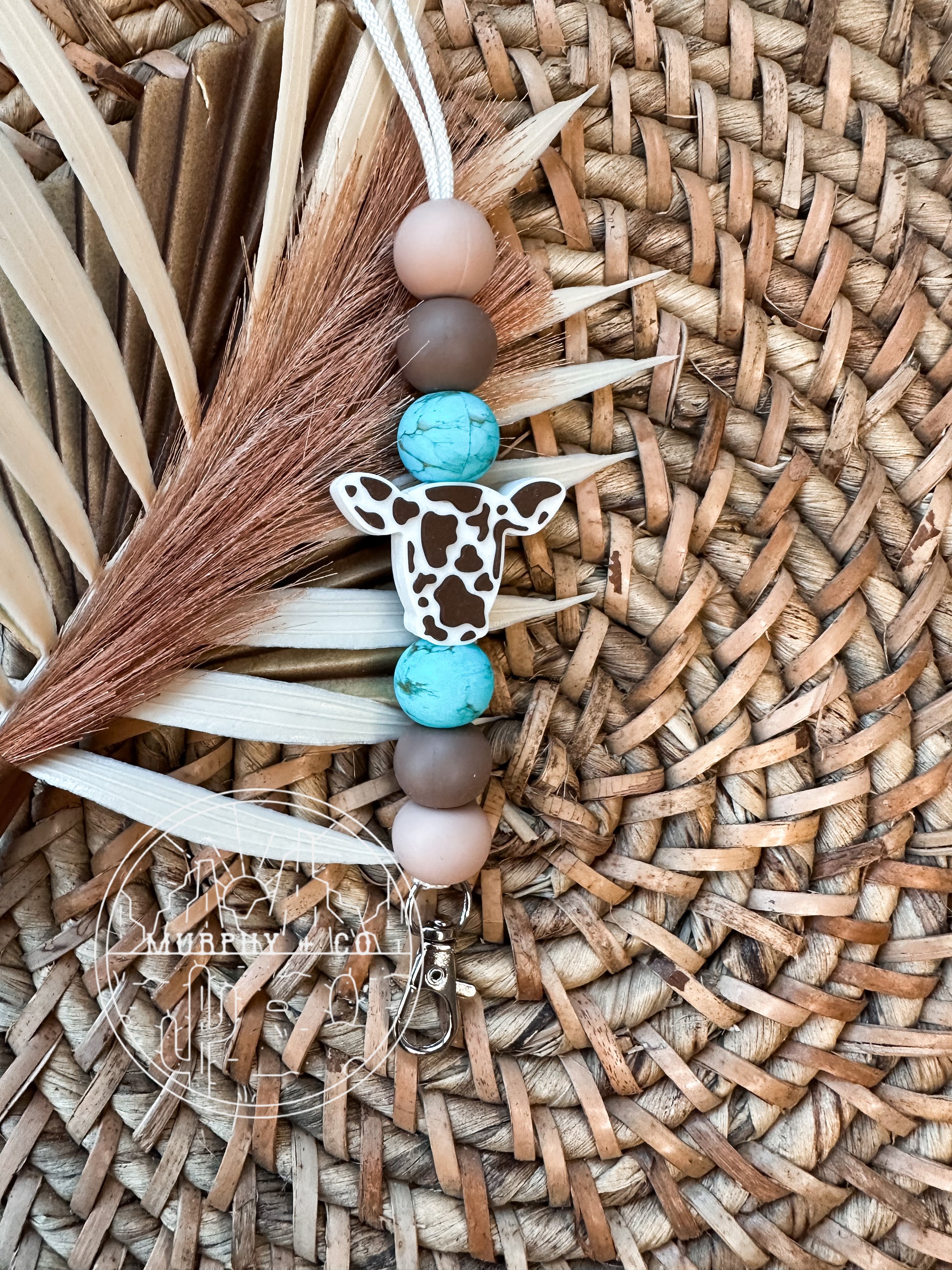 WRANGLING COWGIRL LANYARD